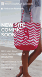 Mobile Screenshot of monogramgoods.com
